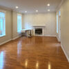 Laminate flooring installed in a bright hallway – Port Coquitlam project